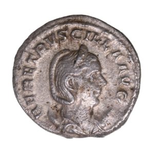 Herennia Etruscilla wife of Trajan Decius AD 249-251 Silver Antoninianus Rome