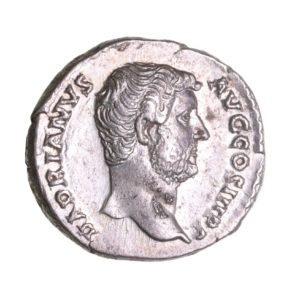 Hadrian AD 117-138 Silver Denarius Rome
