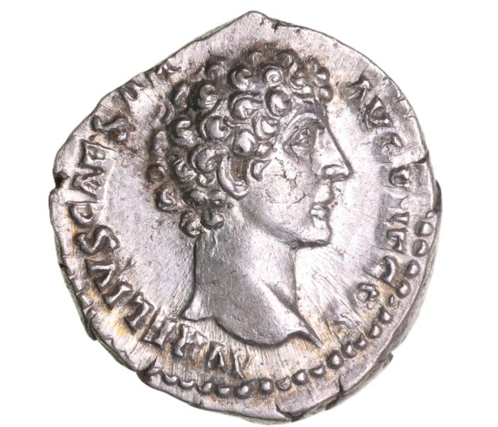 Marcus Aurelius AD 161-180 Silver Denarius Rome