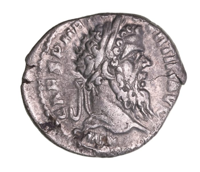 Pertinax AD 193 Silver Denarius Rome