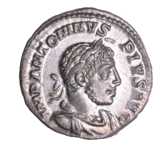 Elagabalus AD 218-222 Silver Denarius Rome