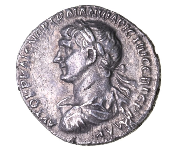 Trajan AD 98-117 Provincial Coinage Silver Drachm