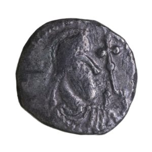 Anglo Saxon Secondary Phase AD 710-760 Silver Sceatta Celtic Cross type ex T Abramson collection