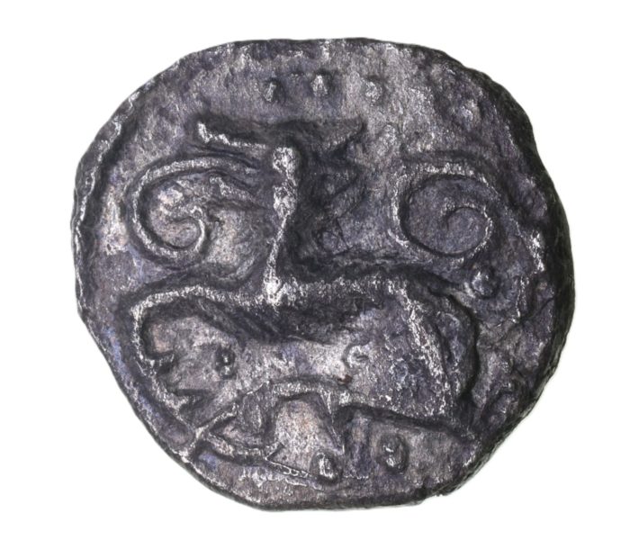 Anglo Saxon Secondary Phase AD 710-760 Silver Sceatta Series M Type 45 ex T Abramson collection