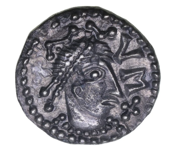 Anglo Saxon Secondary Phase AD 710-760 Silver Sceatta Series T Type 9 *Rare & High Grade*