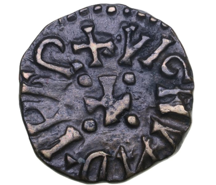Kings of Northumbria Archbishop Wigmund AD 837-850 Copper Styca