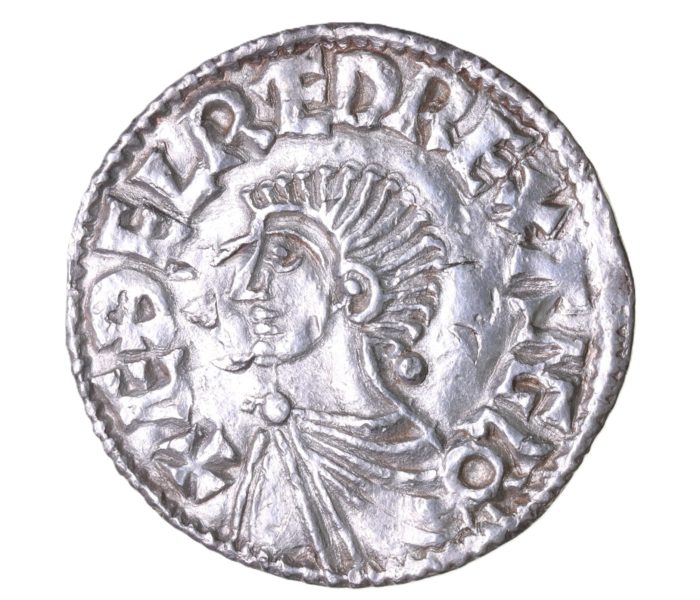 Aethelred II AD 978-1016 Silver Penny Bridport *Extremely Rare*