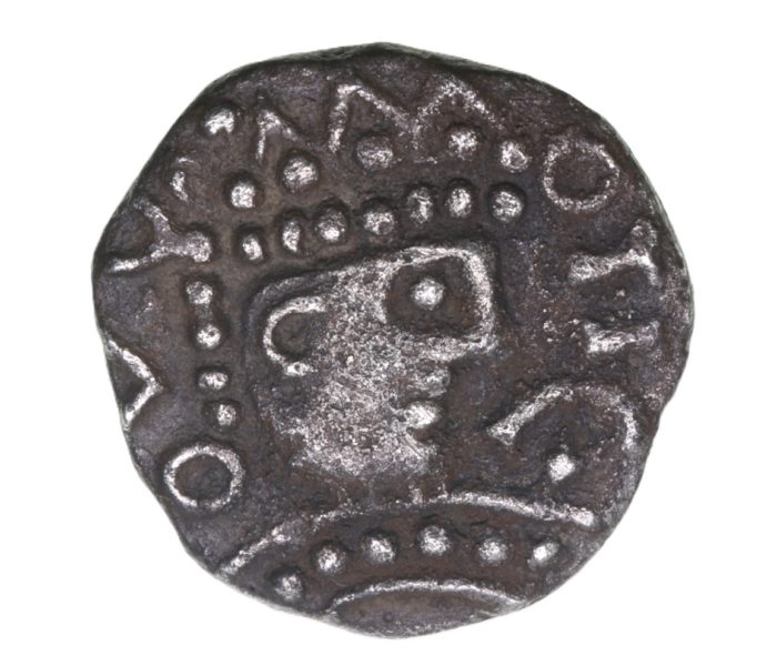 Anglo Saxon Primary Phase AD 680-710 Silver Sceatta Series A2a