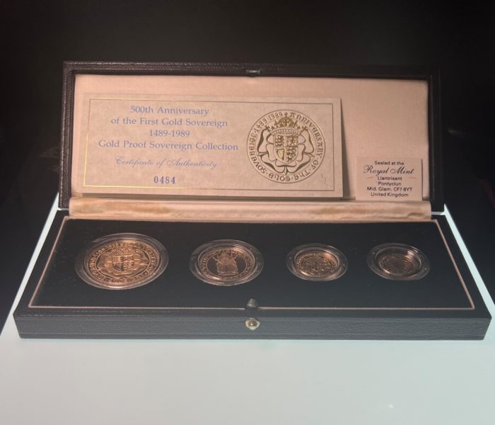 500th Anniversary of the First Gold Sovereign AD 1489-1989