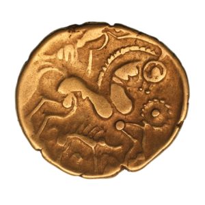 North West Gaul Aulevci Eburovices 1st Century BC Gold Hemi Stater