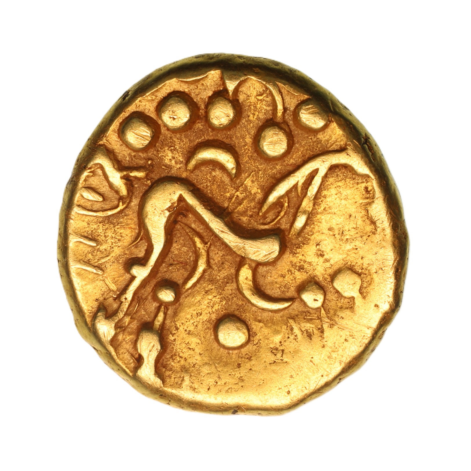 Trinovantes 1st Century BC Gold Stater Clacton Original *Extremely Rare*