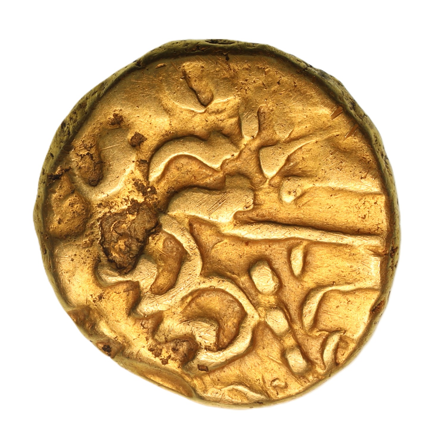 Trinovantes 1st Century BC Gold Stater Clacton Original *Extremely Rare* - Image 2