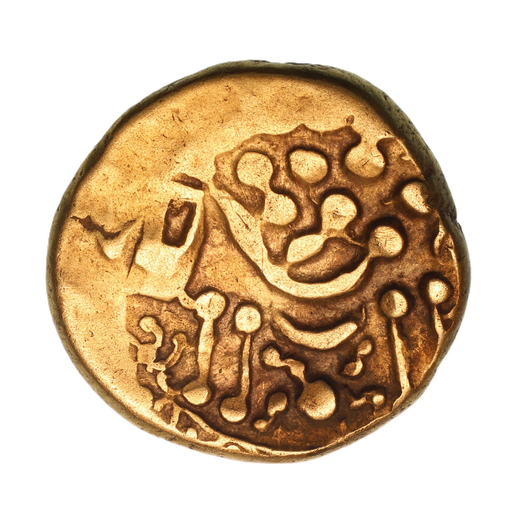 Belgae 1st Century BC Gold Stater Chute type