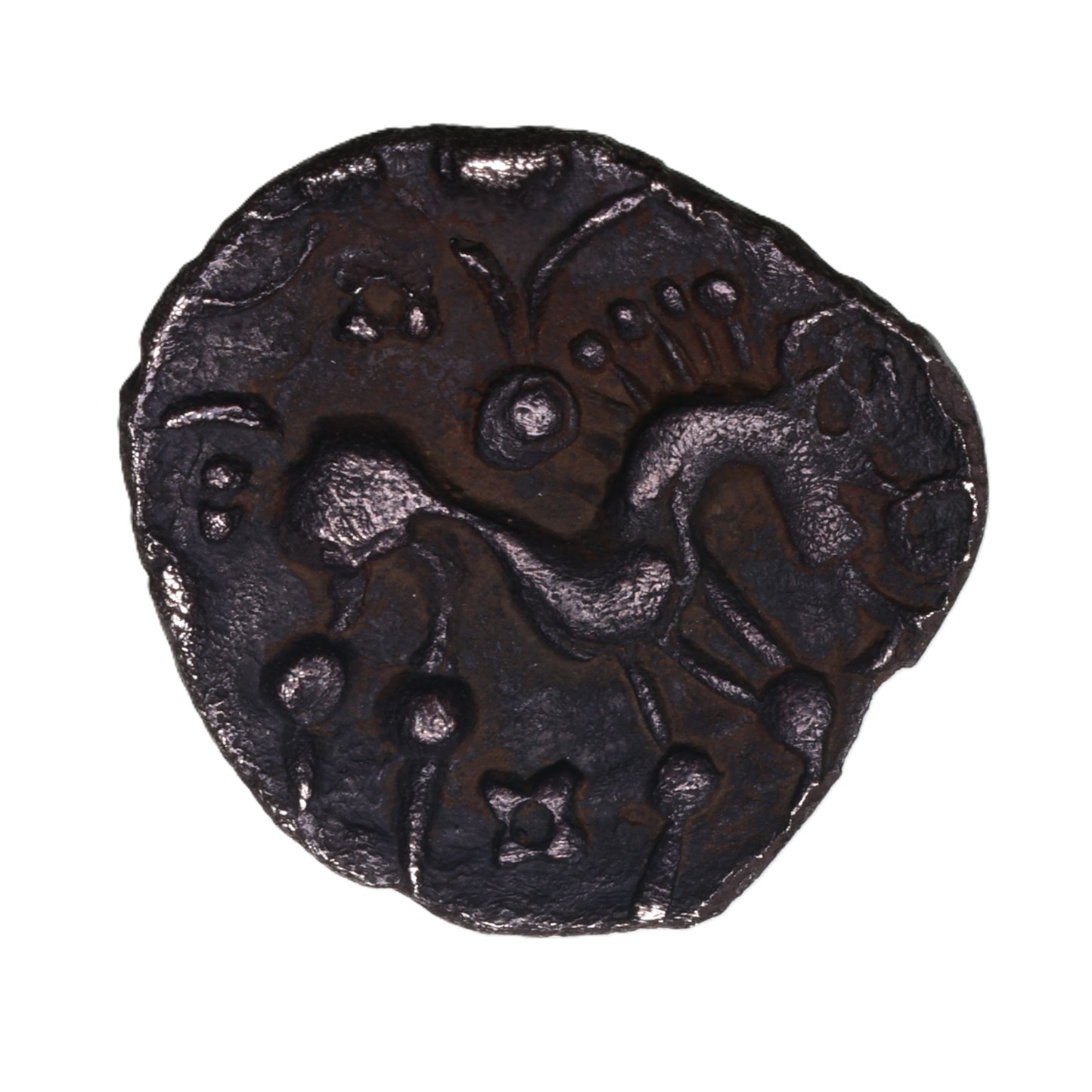 Iceni 1st Century BC Silver Unit Mossop Proto Head *Rare* - Image 2