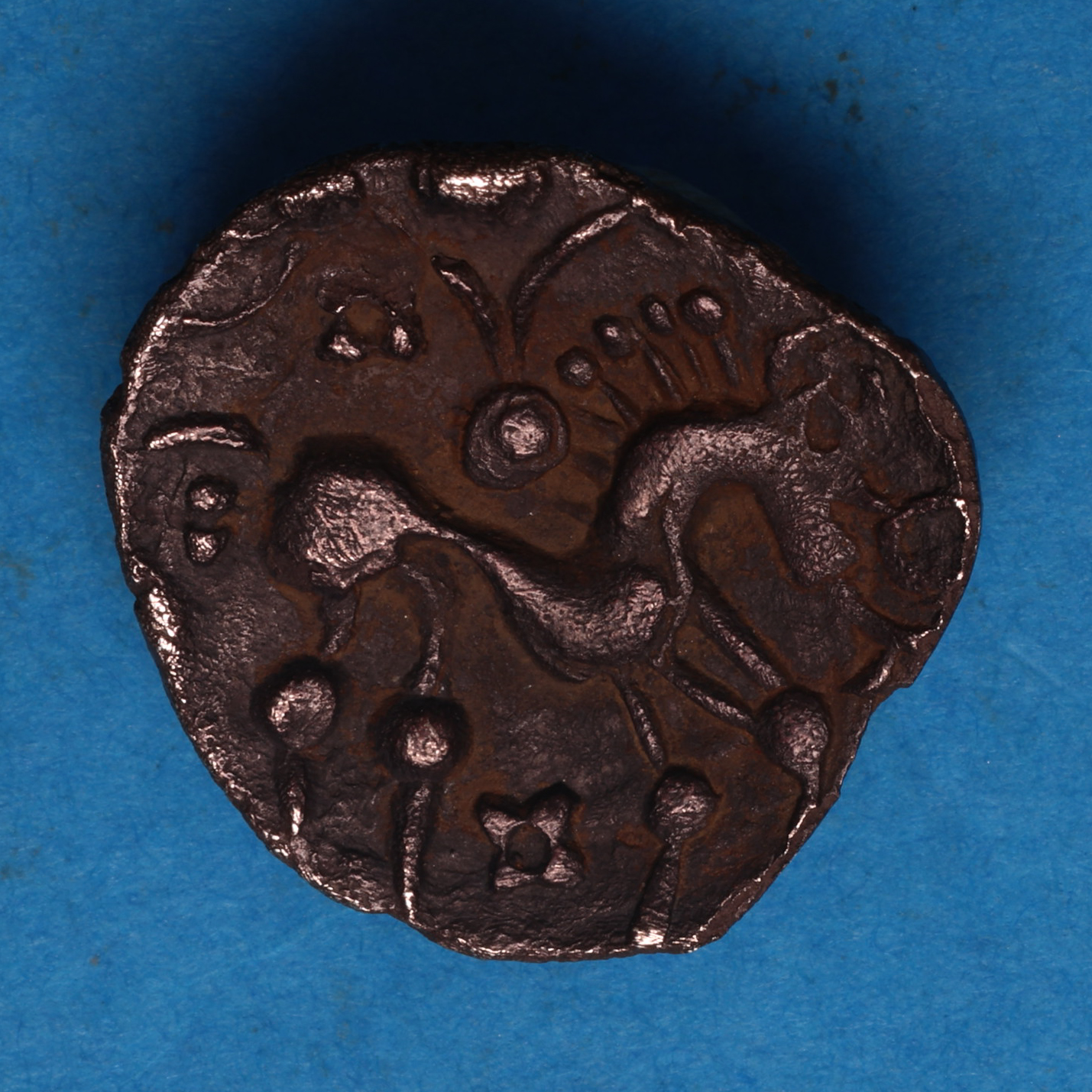 Iceni 1st Century BC Silver Unit Mossop Proto Head *Rare* - Image 4