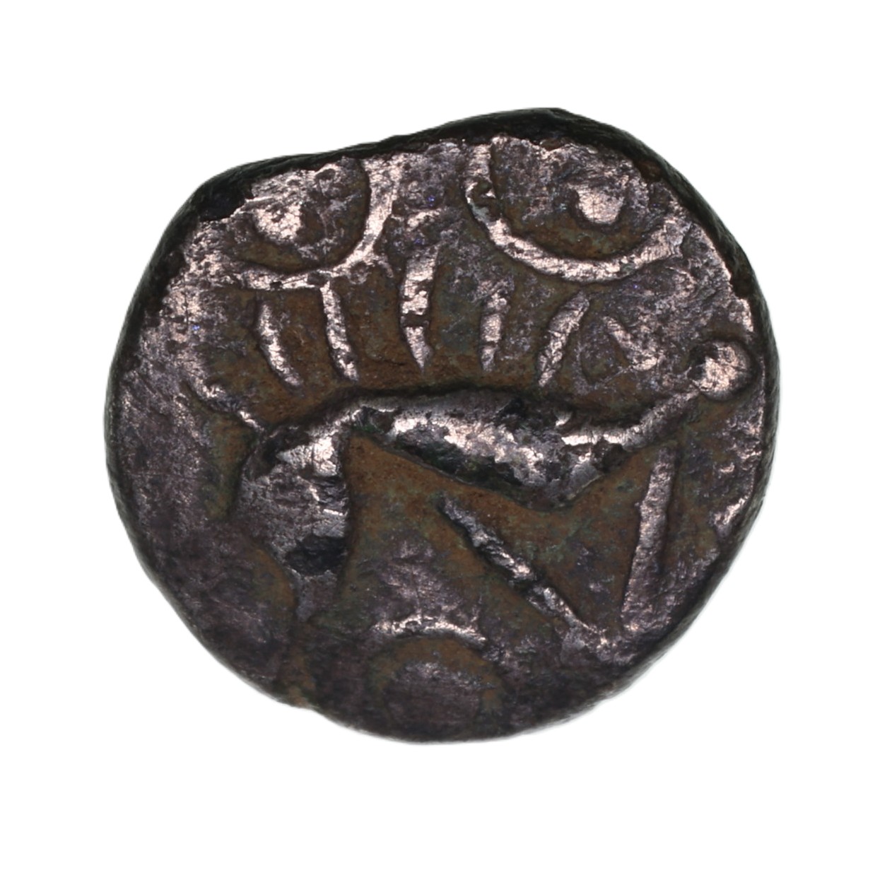 Iceni 1st Century BC Silver Half Unit Norfolk Ring Boar *Rare*