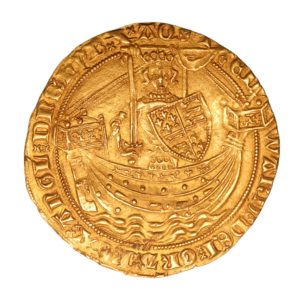 Edward III AD 1327-1377 Gold Noble Treaty Period AD 1361-9