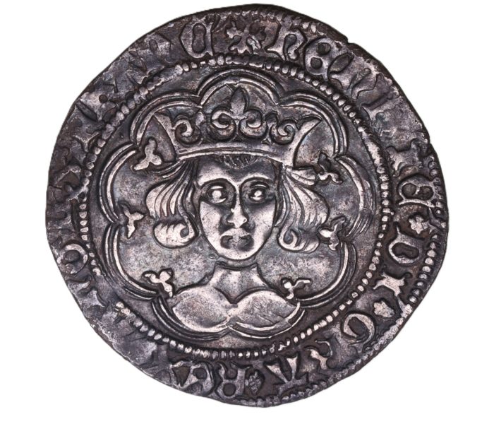 Henry VI AD 1422-1461 Silver Groat 1st reign Calais