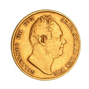 William IV AD 1830-1837 Gold Sovereign AD 1832