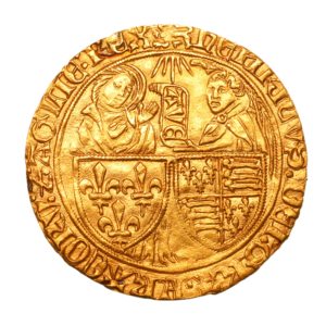 ANGLO GALLIC Henry VI AD 1422-1461 Gold Salut D'or