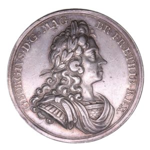 George I AD 1714-1727 Silver Coronation Medal