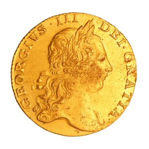 George III AD 1760-1820 Gold Guinea AD 1766