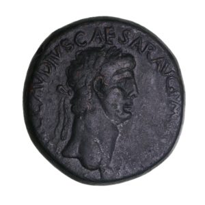 Claudius AD 41-54 Bronze Sestertius Rome