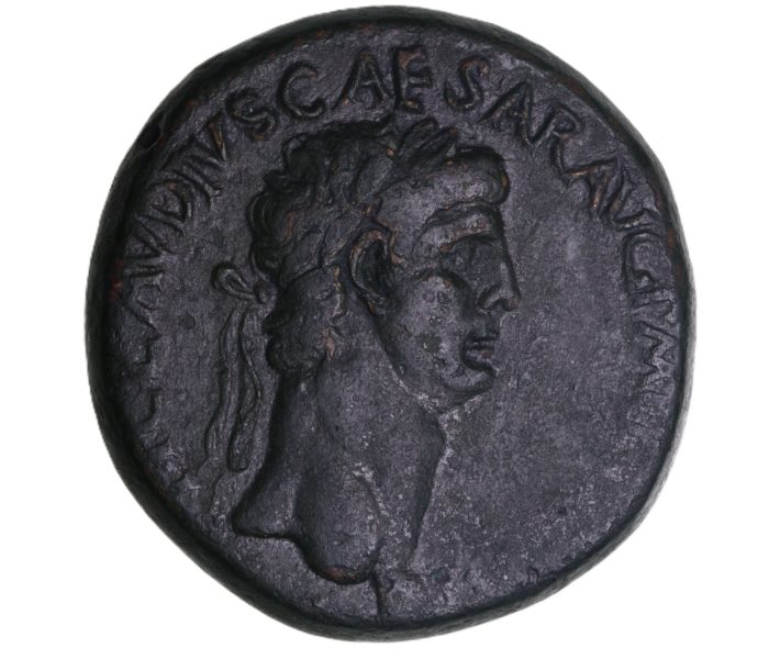 Claudius AD 41-54 Bronze Sestertius Rome