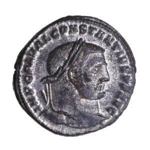 Galerius as Augustus AD 305-311 Bronze Follis (Silvered) Heraclea