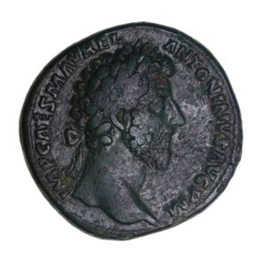 Marcus Aurelius AD 161-180 Bronze Sestertius Rome