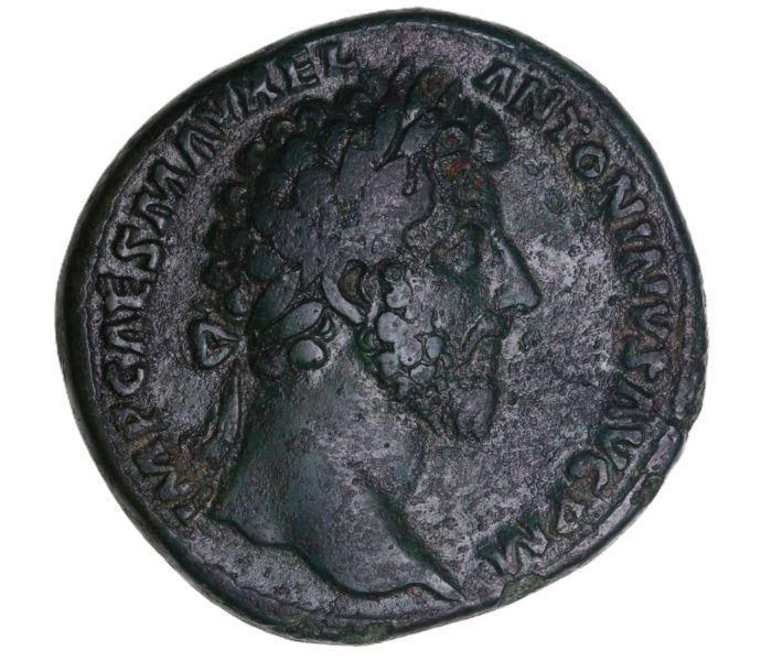 Marcus Aurelius AD 161-180 Bronze Sestertius Rome