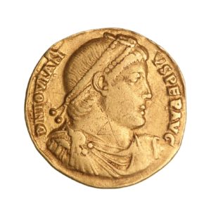 Jovian AD 363-364 Gold Solidus Antioch