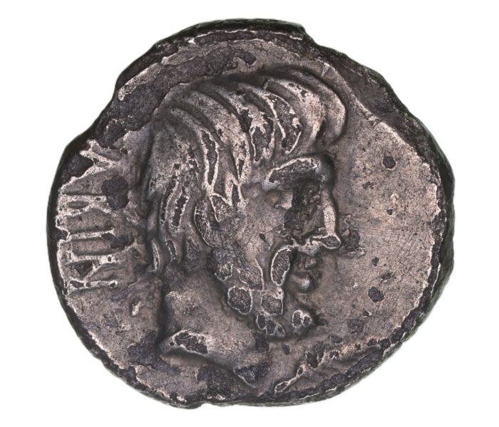 Roman Republic L. Titurius L.f Sabinus 89 BC Silver Denarius