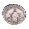 Roman Republic Q. Cassius Longinus 55 BC Silver Denarius - Image 2
