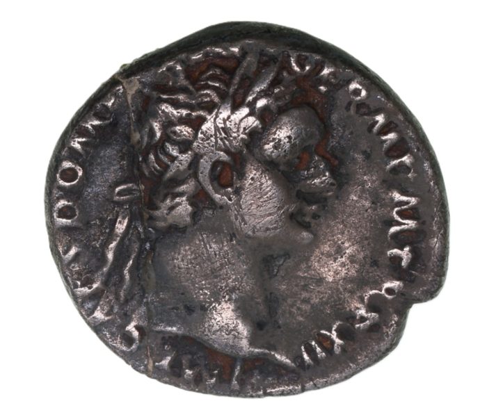 Domitian AD 81-96 Silver Denarius Rome