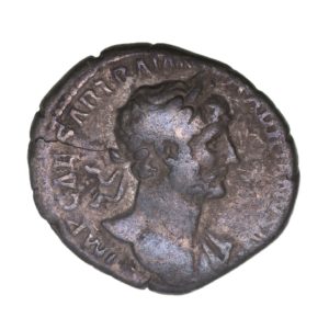Hadrian AD 117-138 Silver Denarius Rome