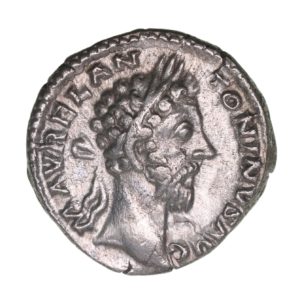 Marcus Aurelius AD 161-180 Silver Denarius Rome