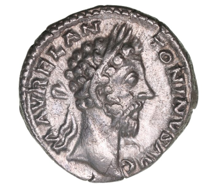 Marcus Aurelius AD 161-180 Silver Denarius Rome