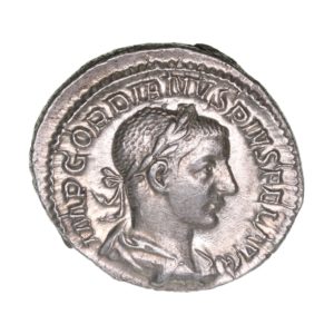 Gordian III AD 238-244 Silver Denarius Rome