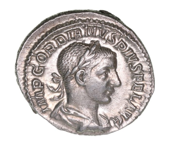 Gordian III AD 238-244 Silver Denarius Rome