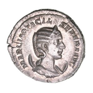 Otacilla Severa wife of Philip I AD 244-249 Silver Antoninianus