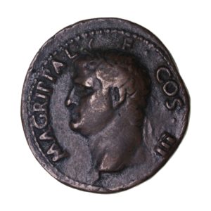AGRIPPA issued by Caligula AD 37-41 Copper As Rome