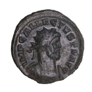 Allectus (Usuper) AD 293-296 Bronze Quinarius London