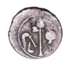 Roman Imperatorial Julius Caesar 49 BC Silver Denarius - Image 2