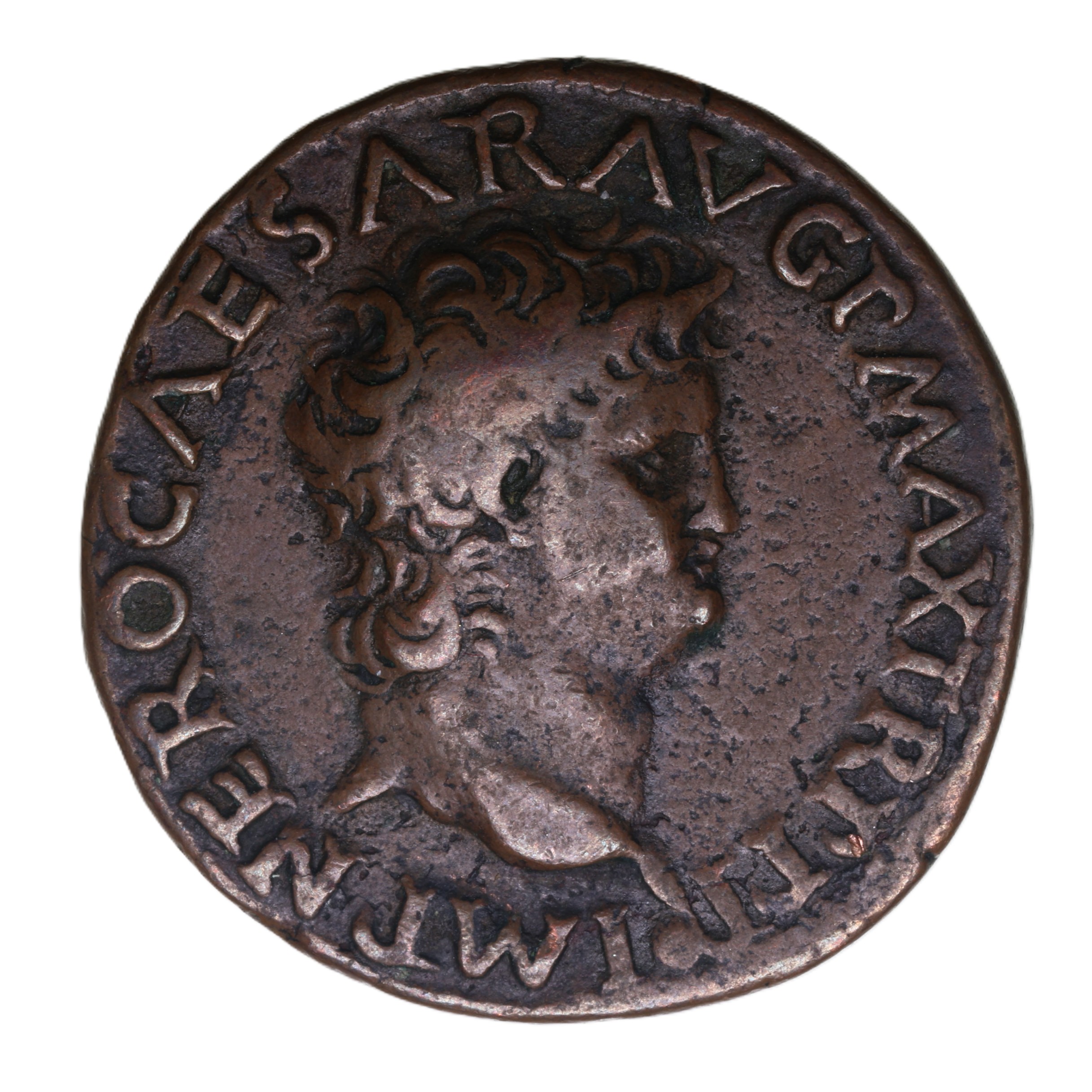 Nero AD 54-68 Bronze As Rome