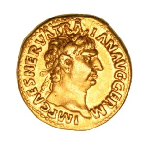 Trajan AD 98-117 Gold Aureus Rome