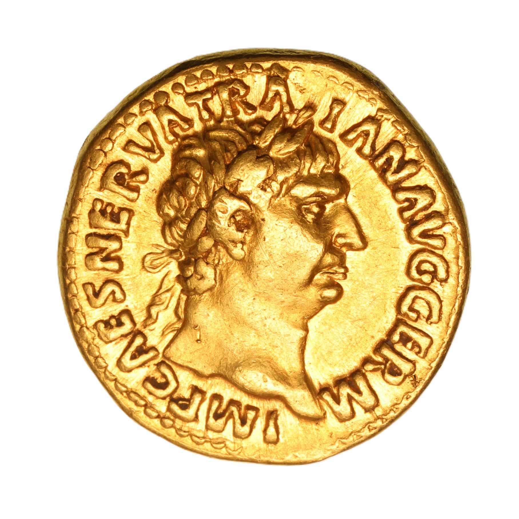 Trajan AD 98-117 Gold Aureus Rome