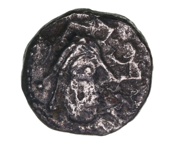 Anglo Saxon Secondary Phrase AD 710-760 Silver Sceatta Series T