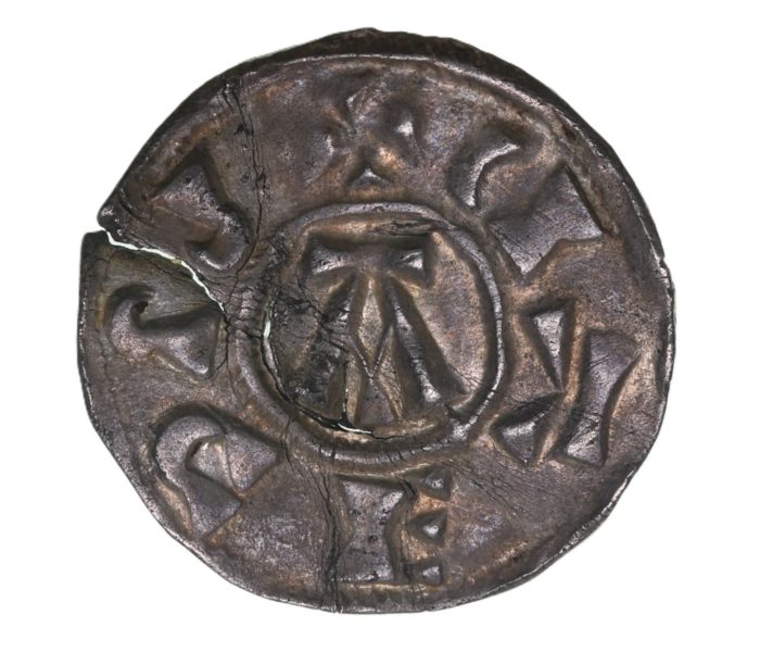 ANGLO VIKING AD 885-954 St Edmund Memorial Silver Penny