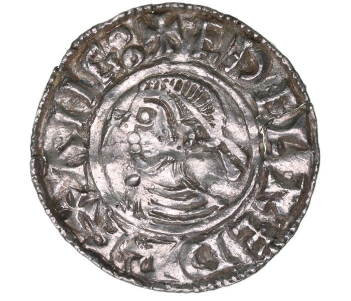 Aethelred II AD 978-1016 Silver Penny Dover